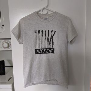 small Diet Cig graphic tshirt Gildan